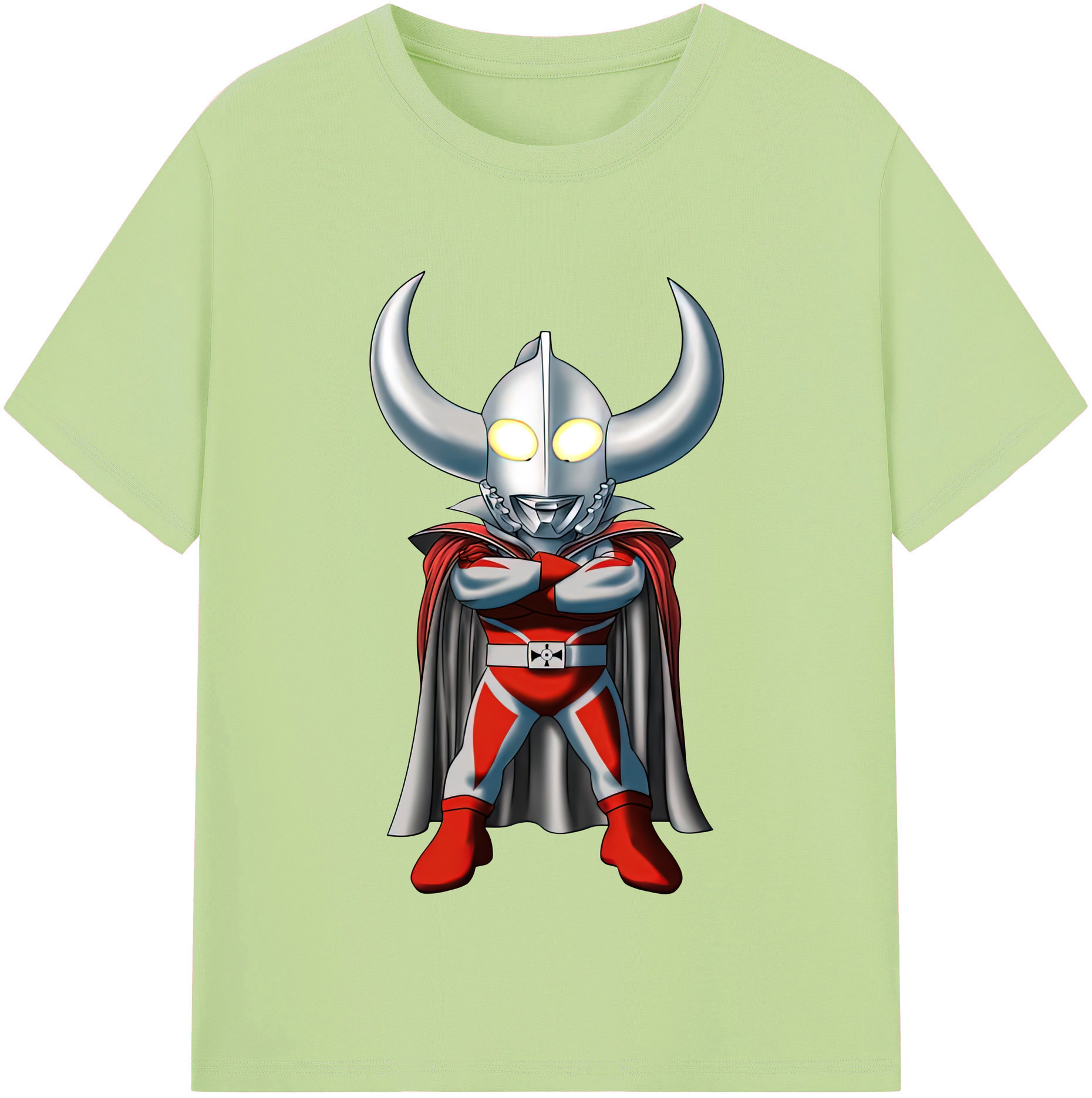 （画像用） ウルトラマン Ultraman 綿100％半袖Tシャツ（フロントプリント）